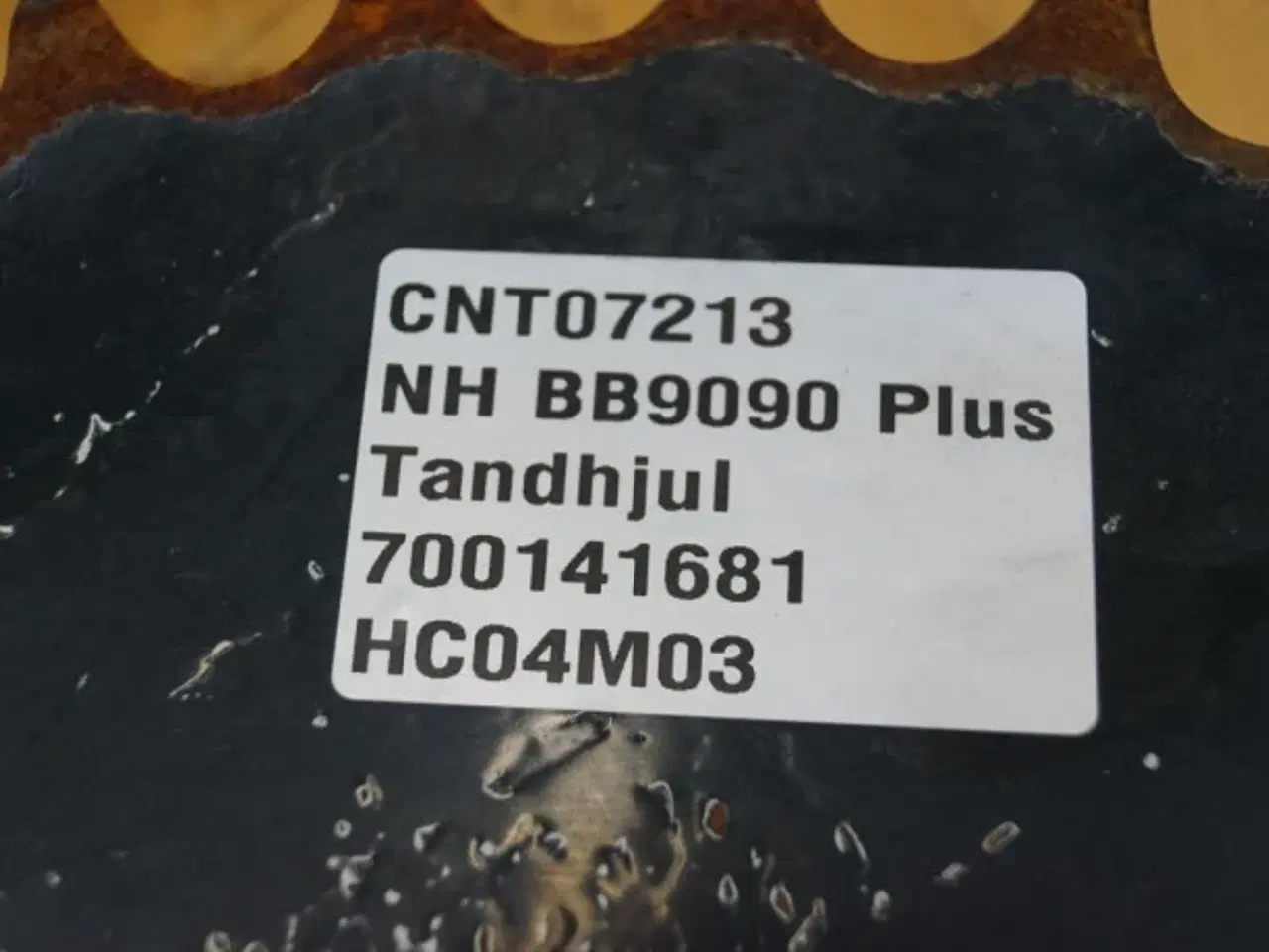 Billede 9 - New Holland BB9090 Plus Tandhjul 700141681