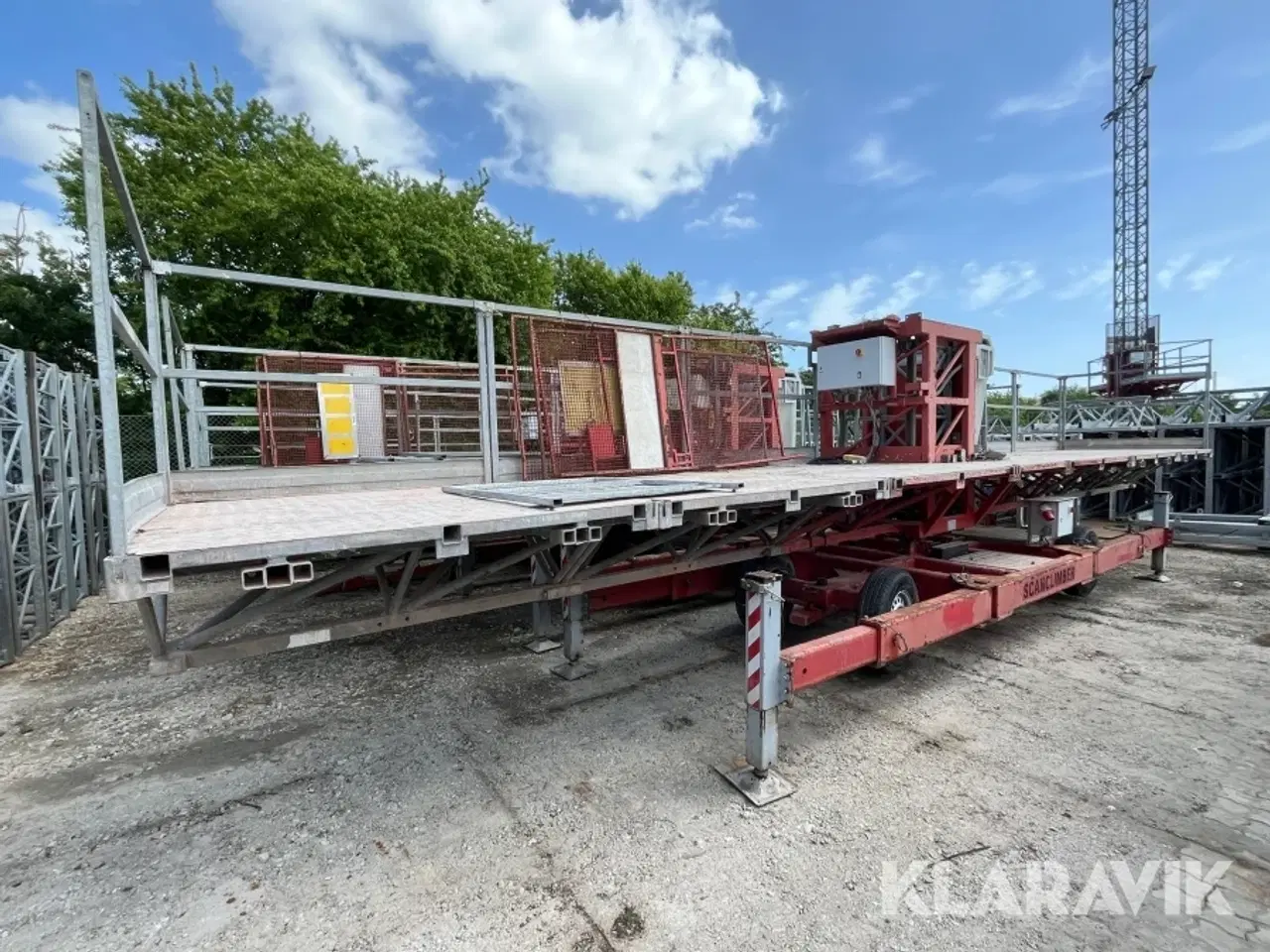 Billede 1 - Arbejdsplatform Scanclimber SC4000 med mast