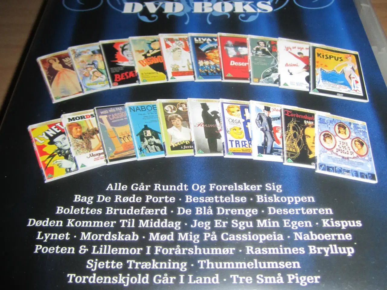 Billede 2 - 20 DVD BOKS. Meget flot BOKS.