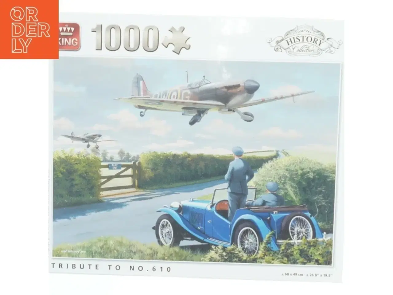 Billede 1 - King History Collection puslespil 1000 brikker fra King (str. 1000 brik)