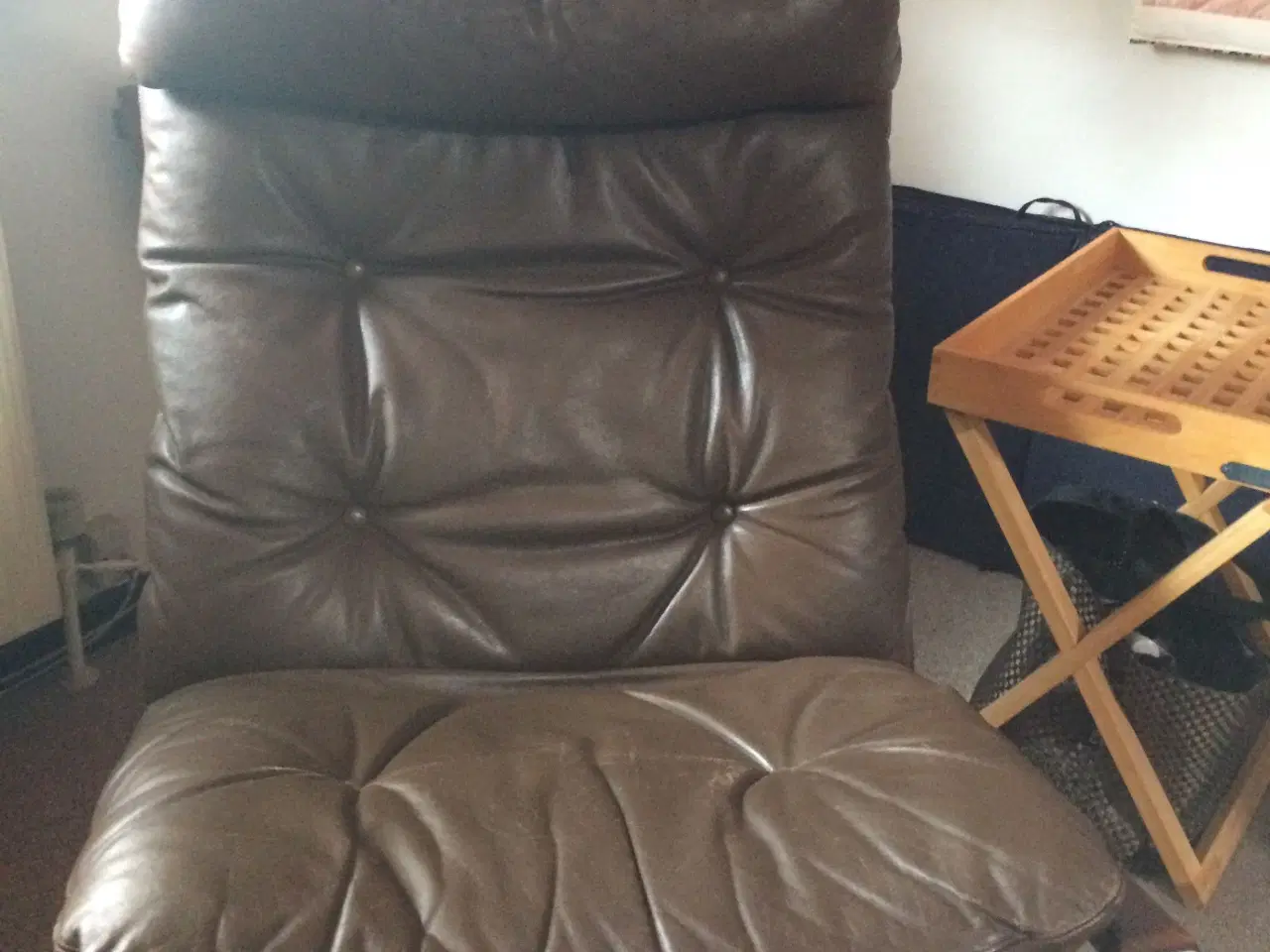 Billede 1 - Siesta stol palisander brun 