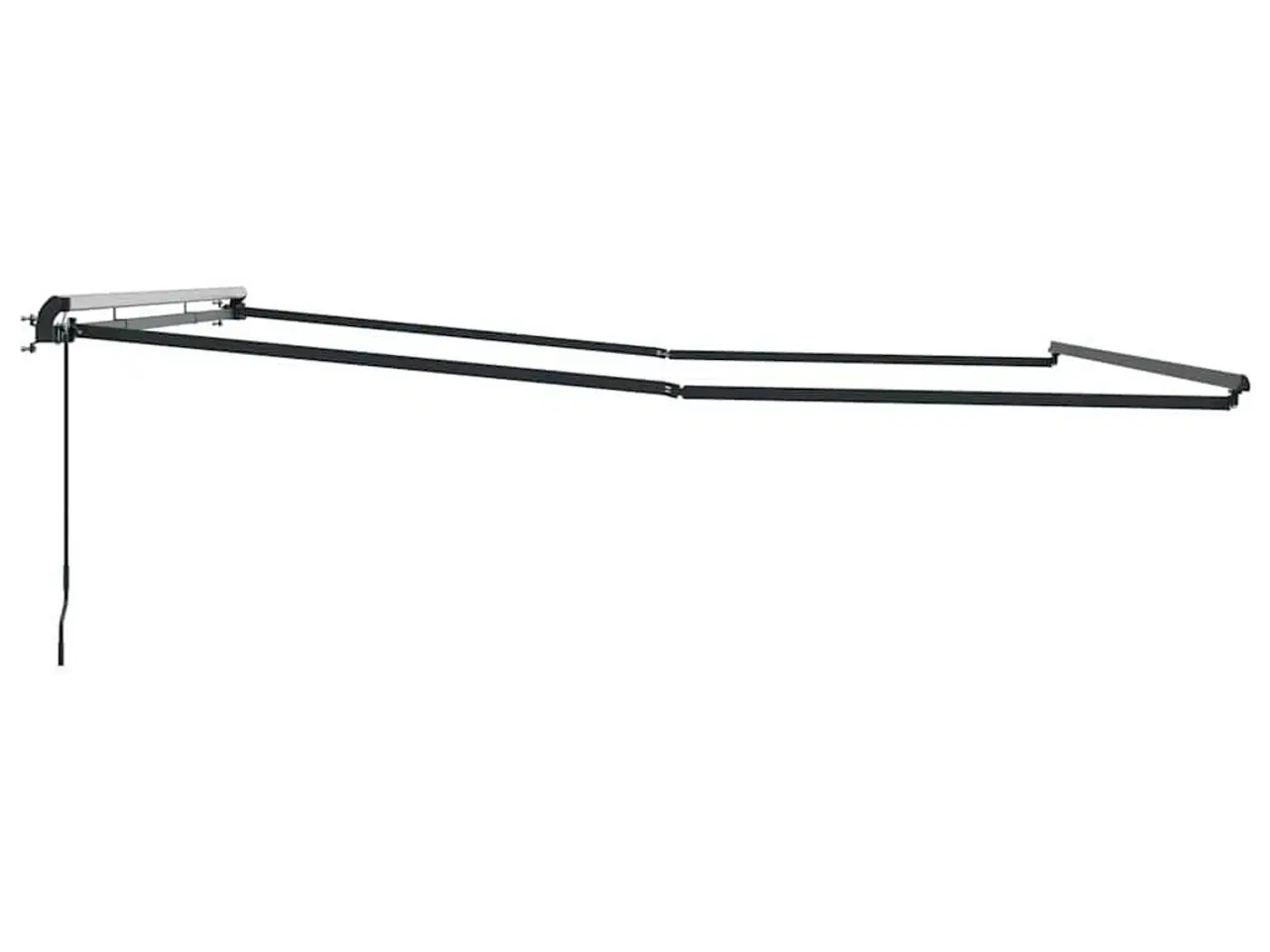 Billede 5 - Markise Antracit 4,5 × 3,5 m Metal