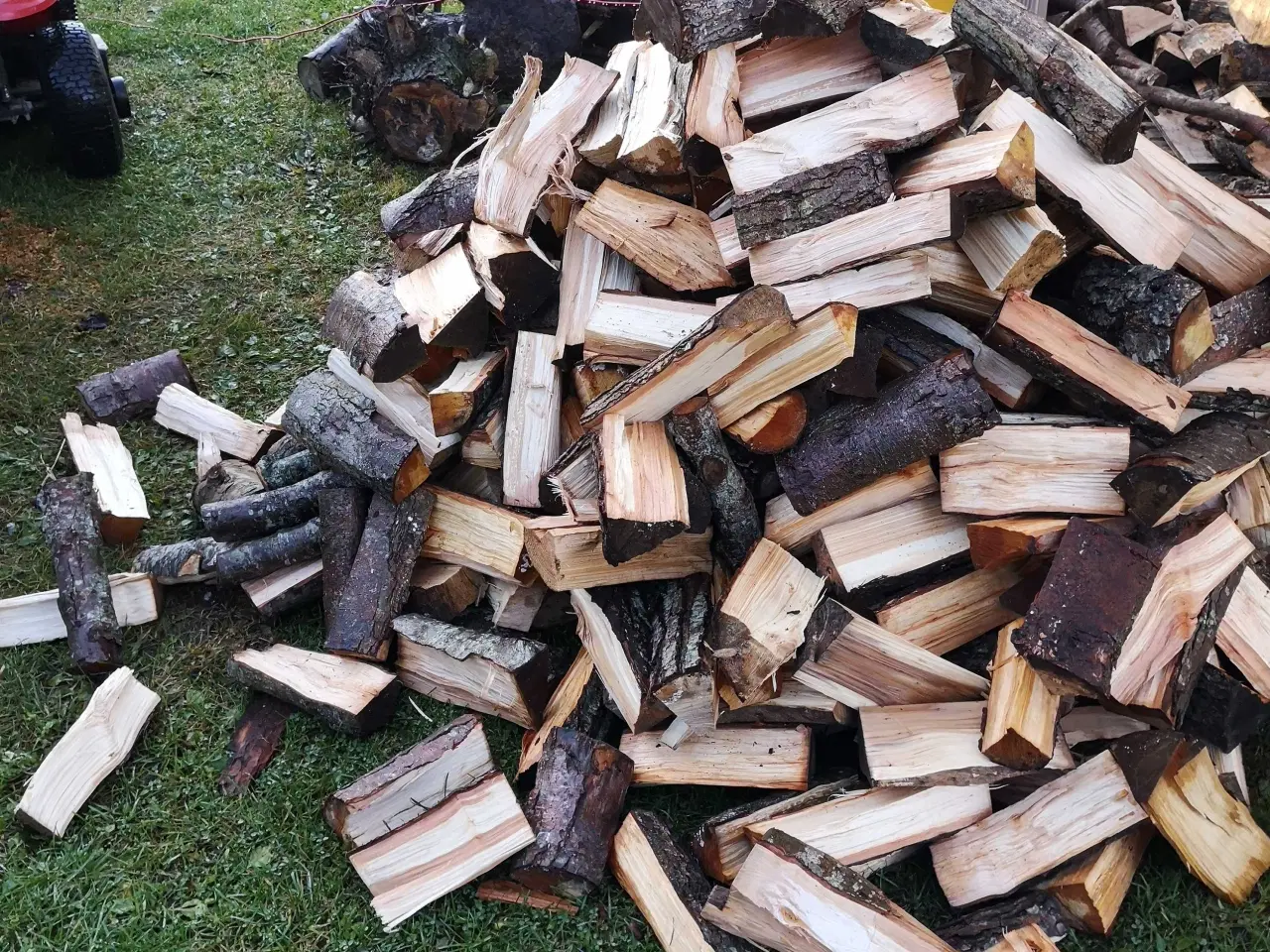 Billede 1 - Birkebrænde klar og tørt