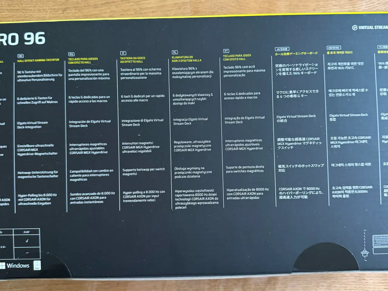 Billede 6 - Corsair vanguard pro 96
