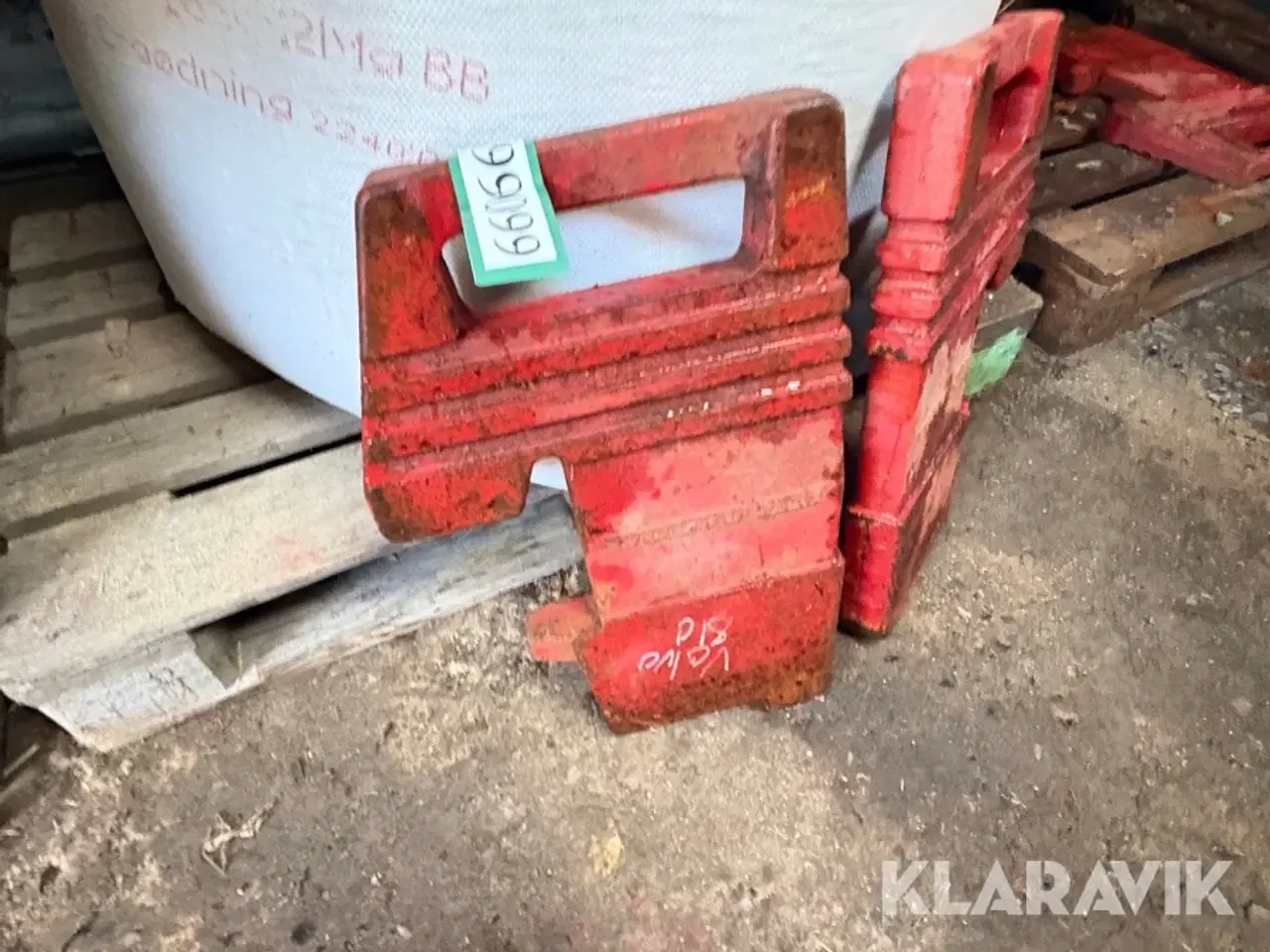 Billede 3 - Frontvægt klodser Volvo BM 2 styk