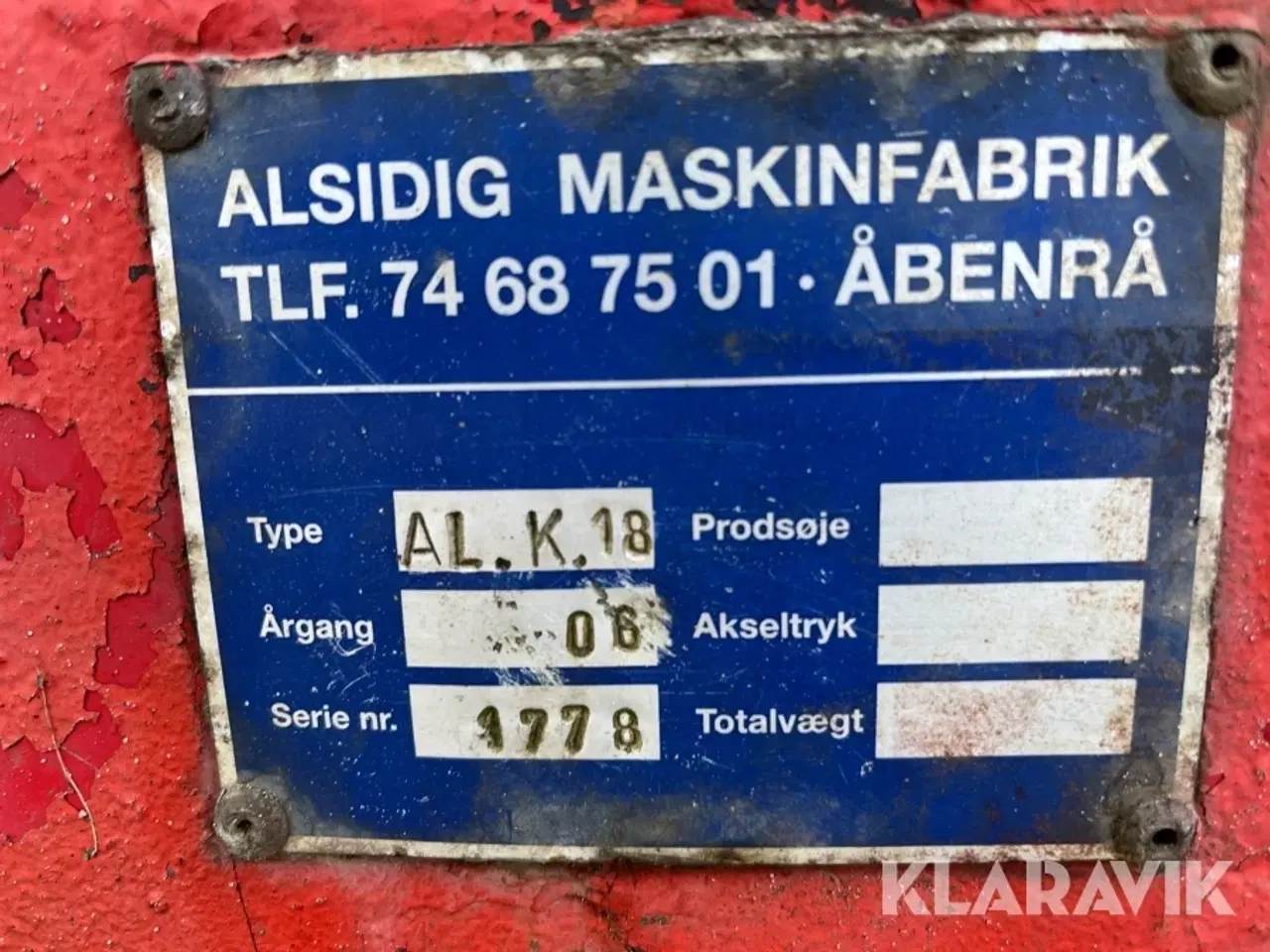 Billede 5 - Tipvogn Alsidig 18T