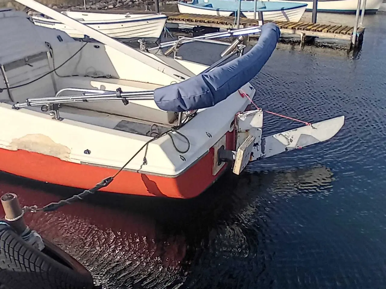 Billede 4 - Skipper 17 sejljolle. Sejlklar.