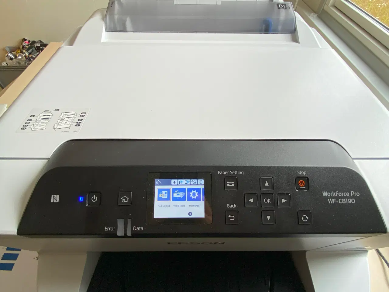 Billede 5 - Epson WorkForce Pro WF-C8190DTW Blækprinter