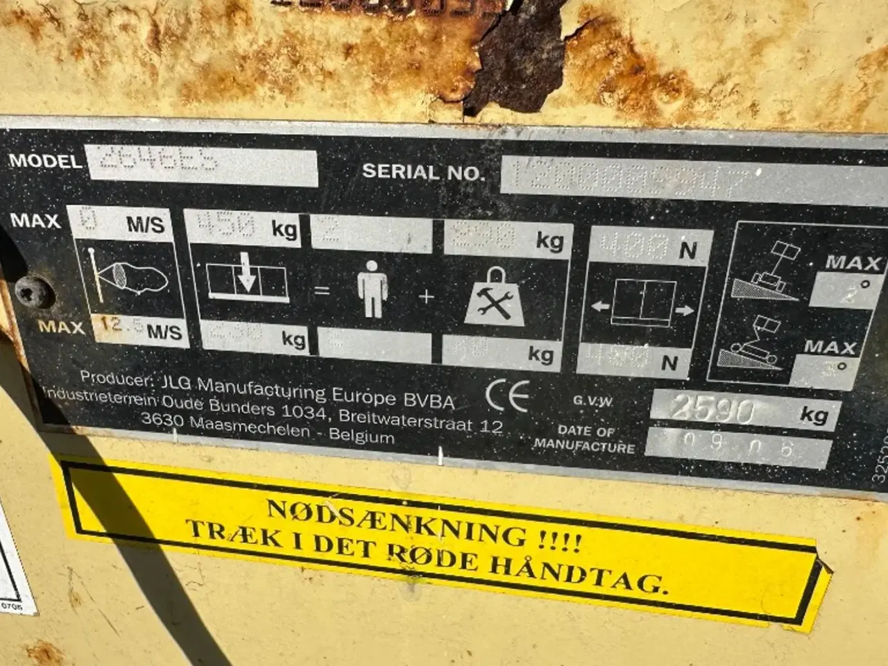 Billede 3 - JLG 2646ES