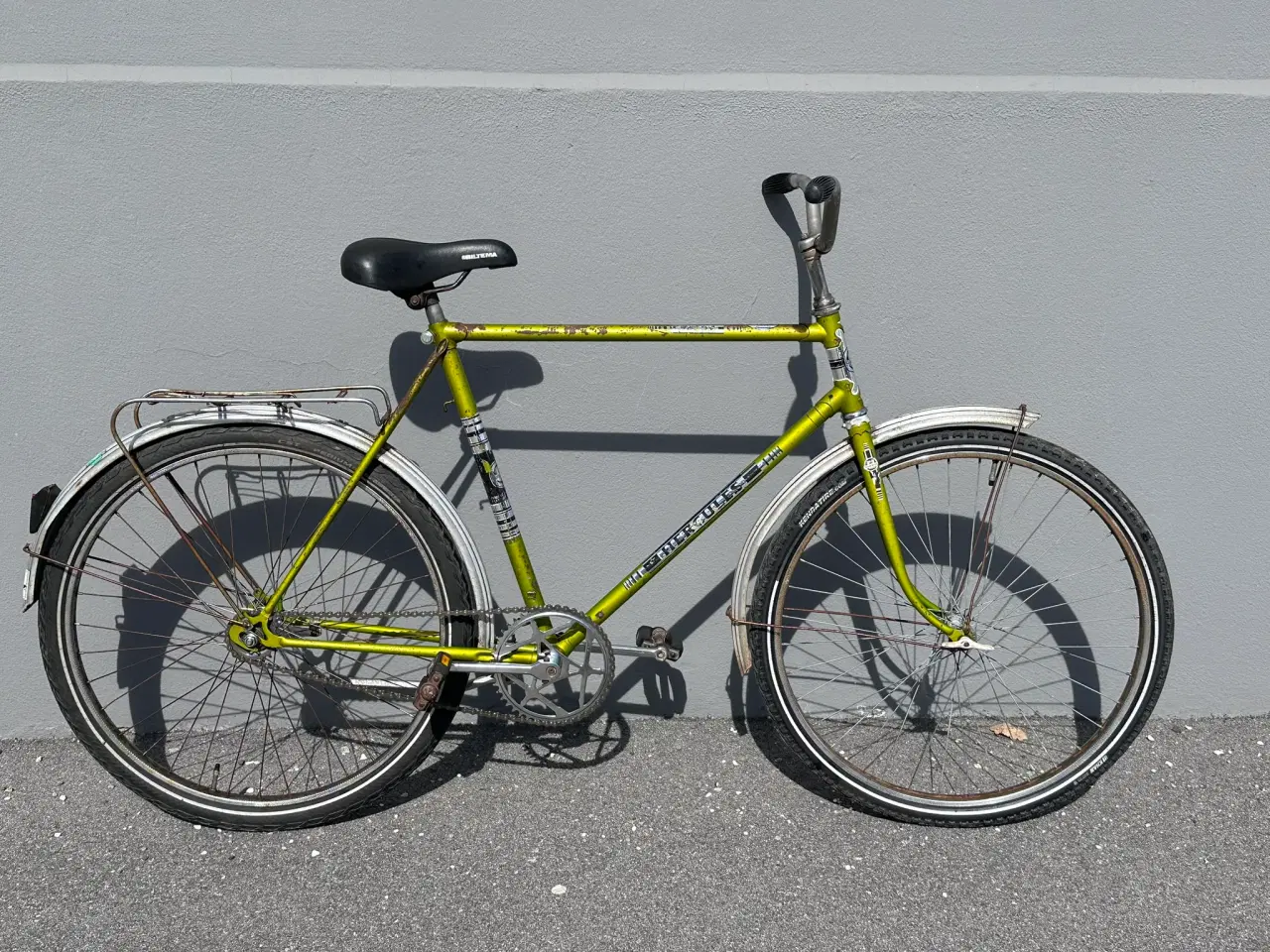 Billede 1 - Grøn Hercules Hobby herrecykel.