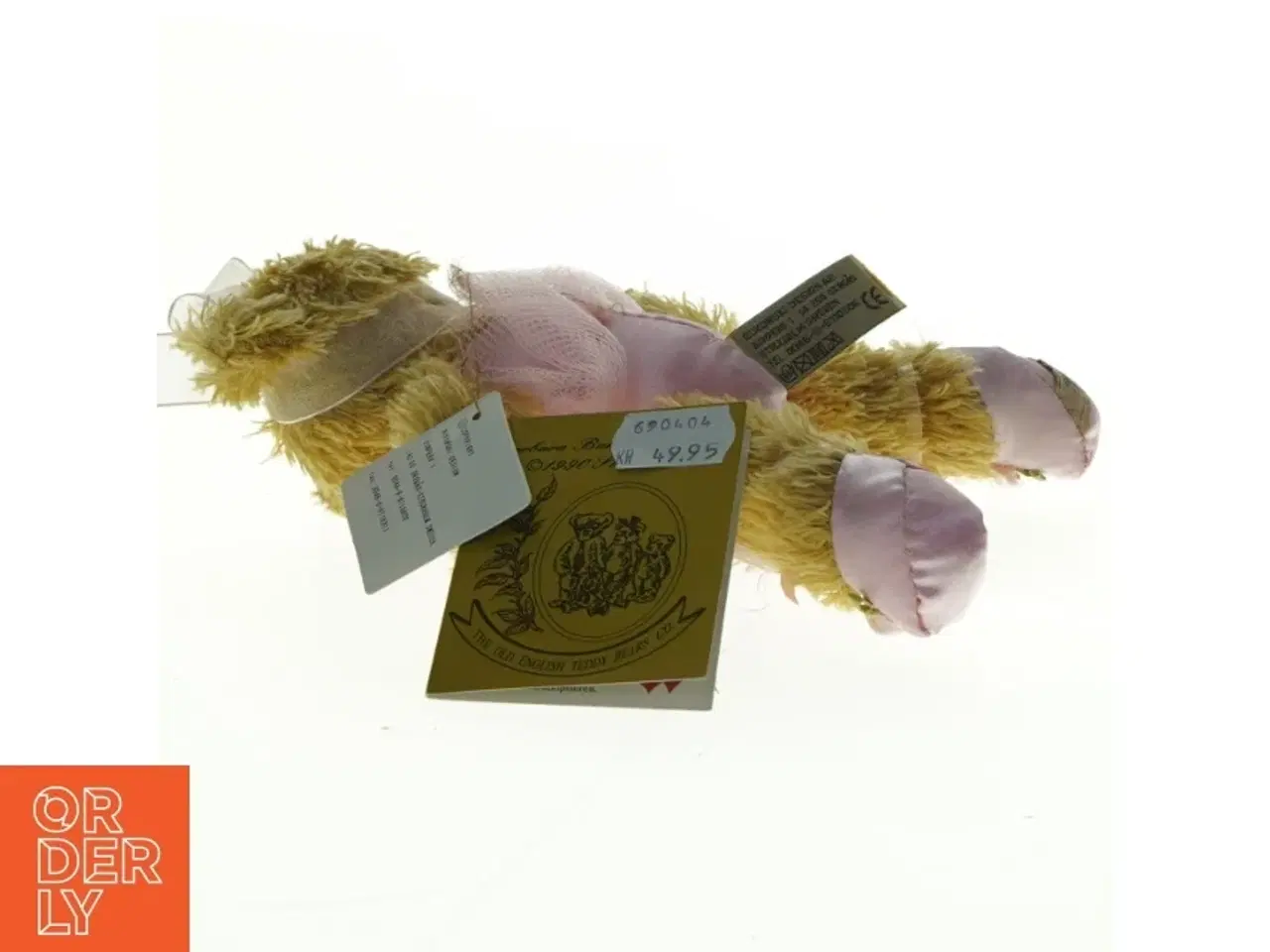 Billede 3 - Ballerina bjørn i gul plys fra The Old English Teddy Bears Co. (str. 18 x 8 cm)