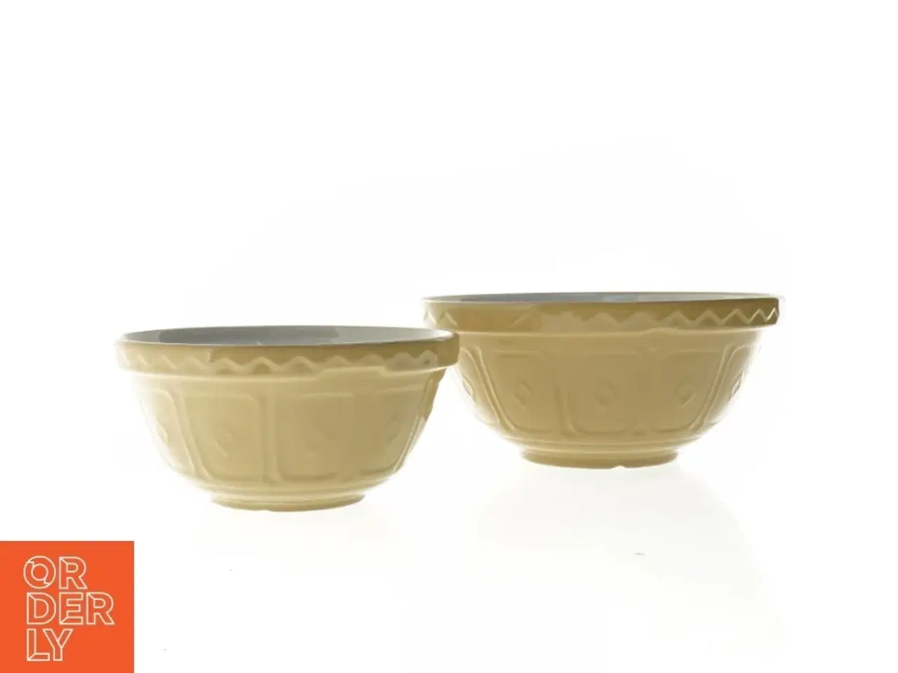 Billede 3 - Engske bage skåle (str. 21 x 9 cm og 27 x 11 cm)