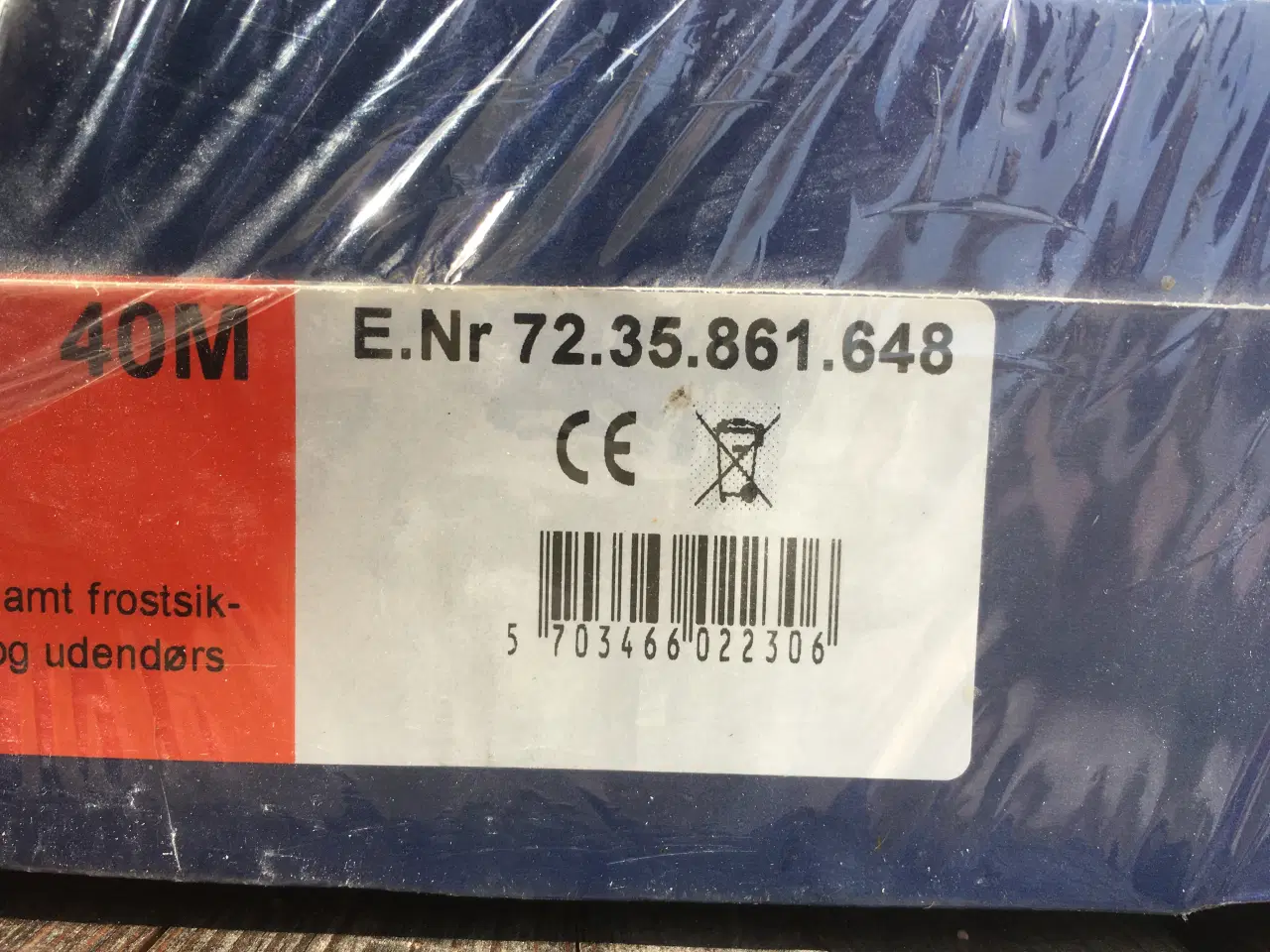 Billede 3 - Gulv varme kabel 630 W, 40 m