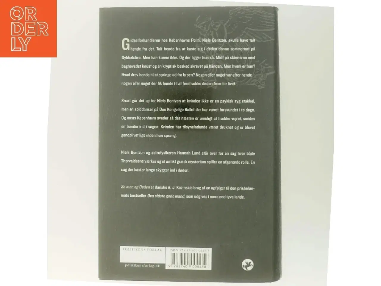 Billede 3 - Søvnen og døden af A. J. Kazinski (Bog)