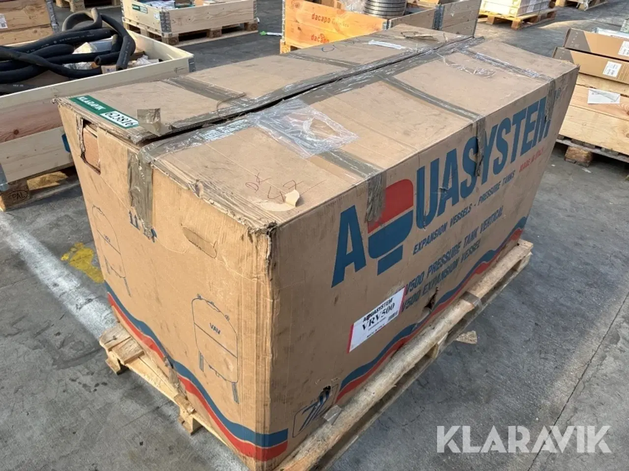 Billede 1 - Trykekspansionsbeholder Aquasystem VRV 500 liter