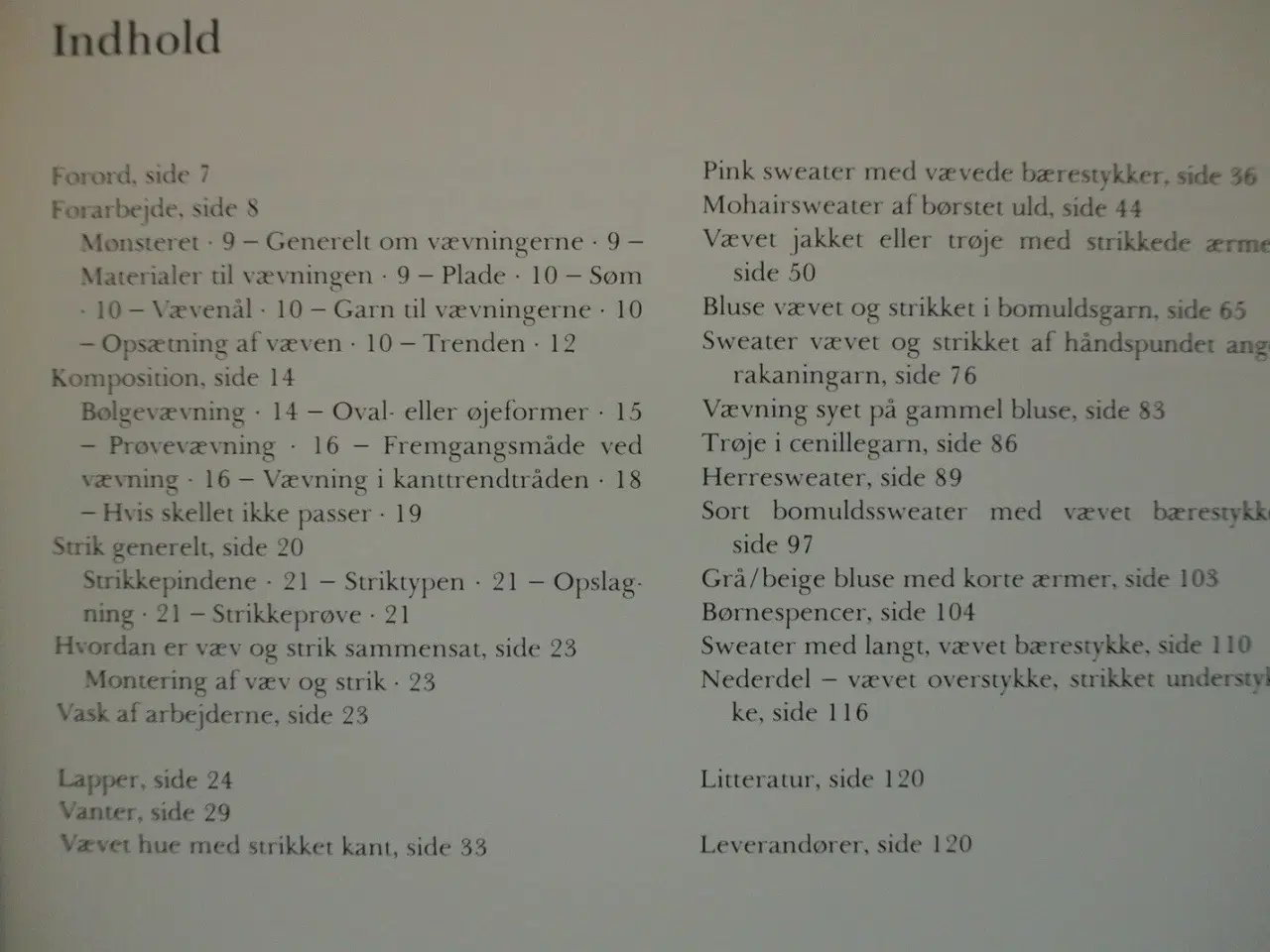 Billede 2 - væv og strik i form, Af dorthe sigsgaard, emne: hå