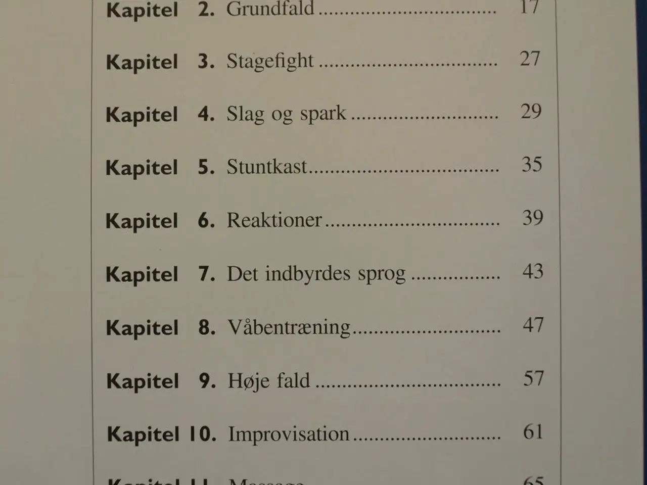 Billede 3 - stunttræning - vold som leg, af martin spang olsen