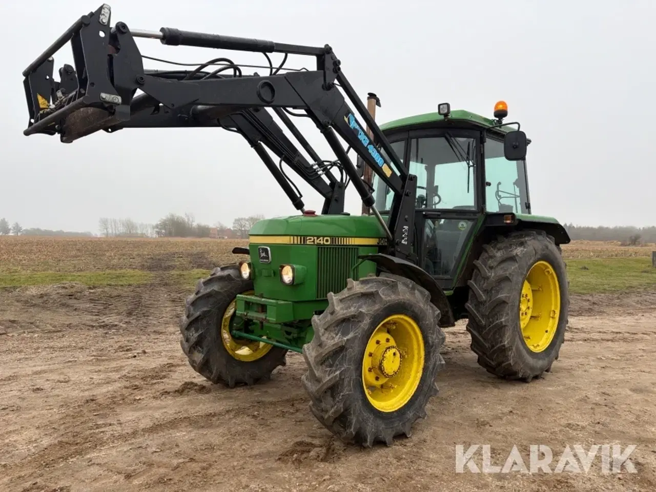 Billede 1 - Traktor John Deere 2140 med frontlæsser SG2 kabine