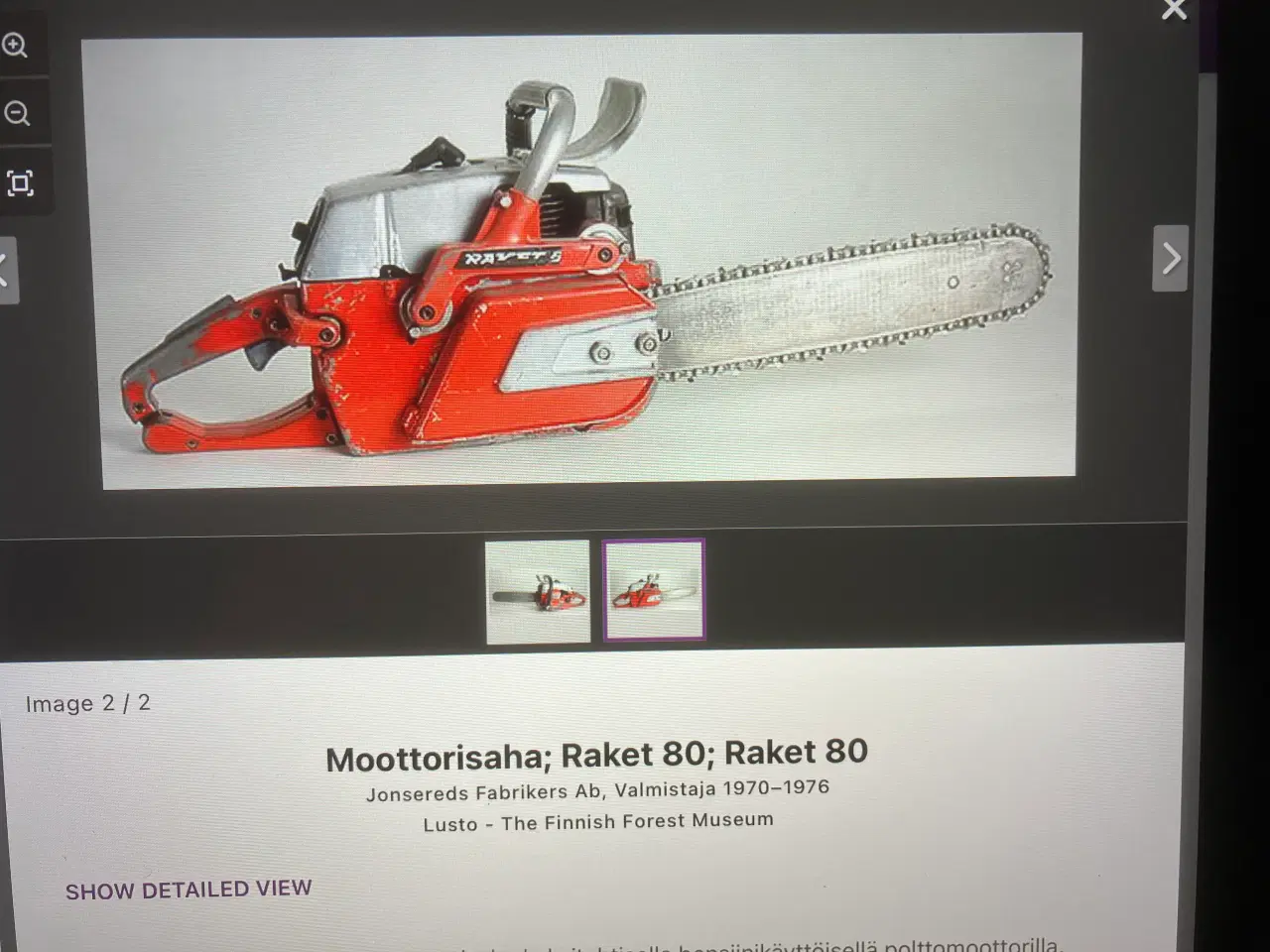 Billede 4 - Kædesav Jonsered 80