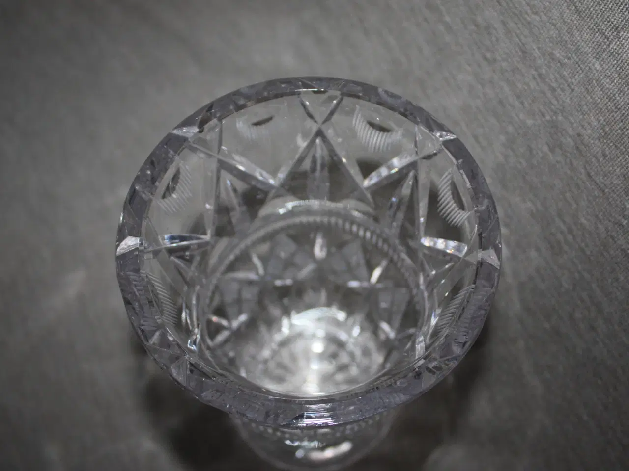 Billede 4 - Krystal vase højde 21 cm