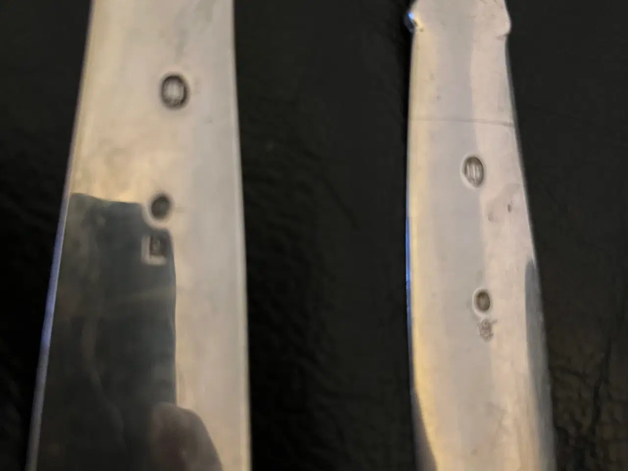 Billede 2 - 3 brev åbnere i tre tårnet sølv