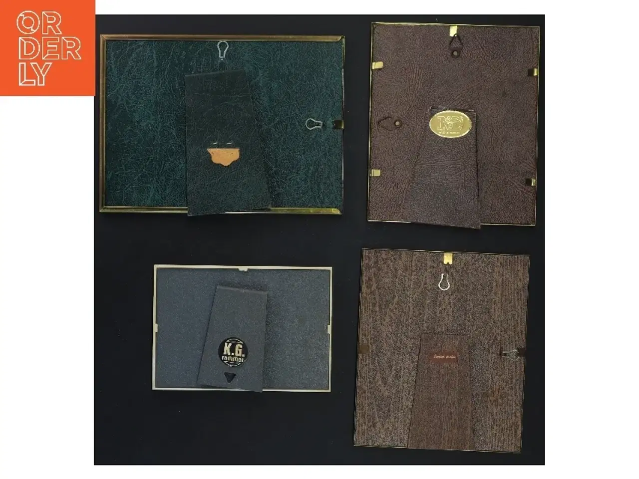 Billede 3 - Rammer i forskellige størrelser (str. 18x13&15x12,5&15x12,5&13x9 cm)