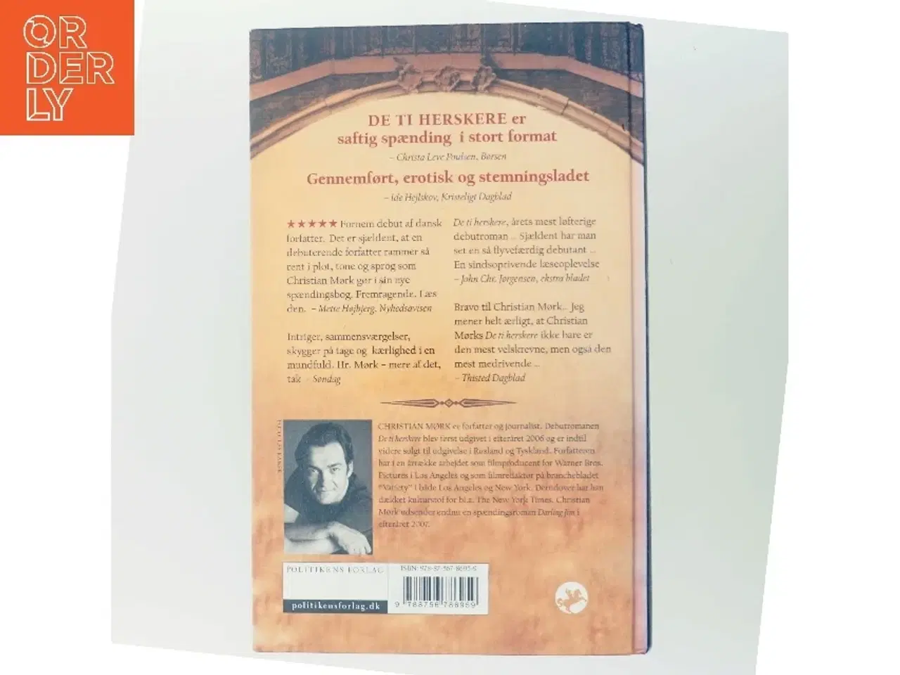 Billede 3 - De ti herskere : roman af Christian Mørk (Bog)