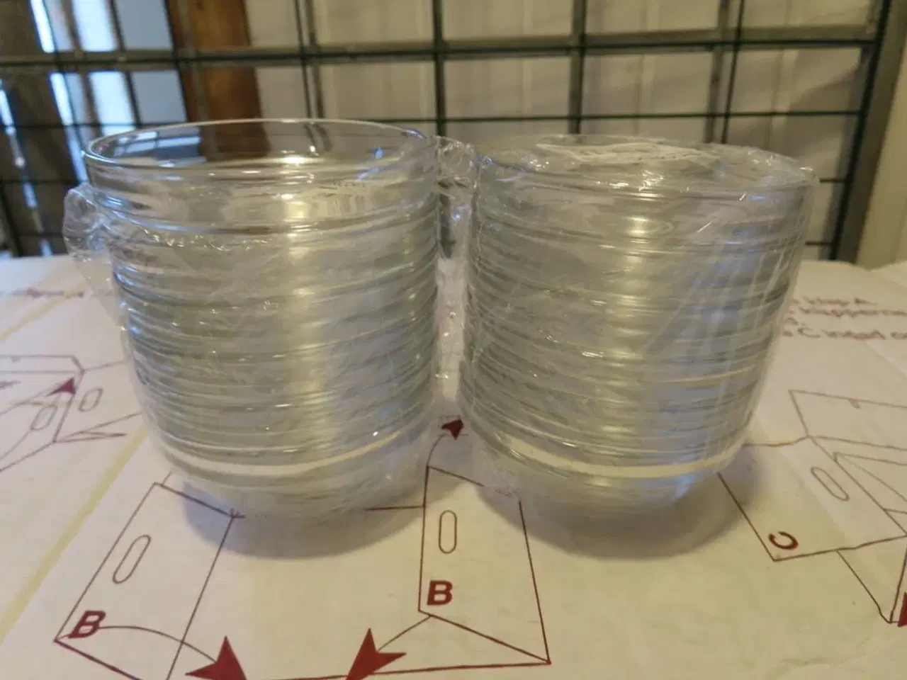 Billede 6 - 12 stk. små glasskåle, ARCOROC 70 mm.