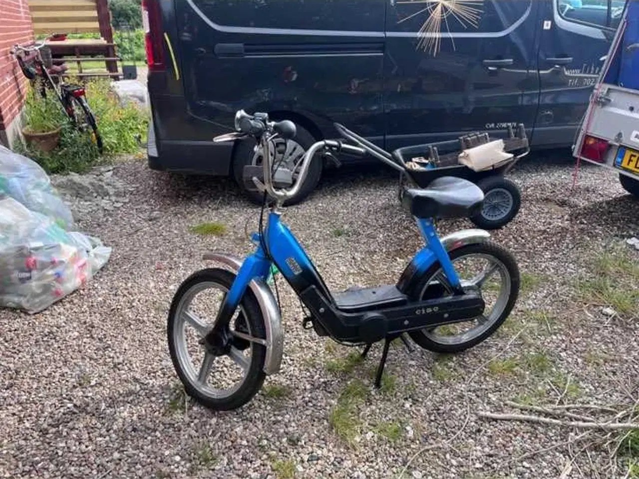 Billede 2 - Vespa ciao projekt dansk