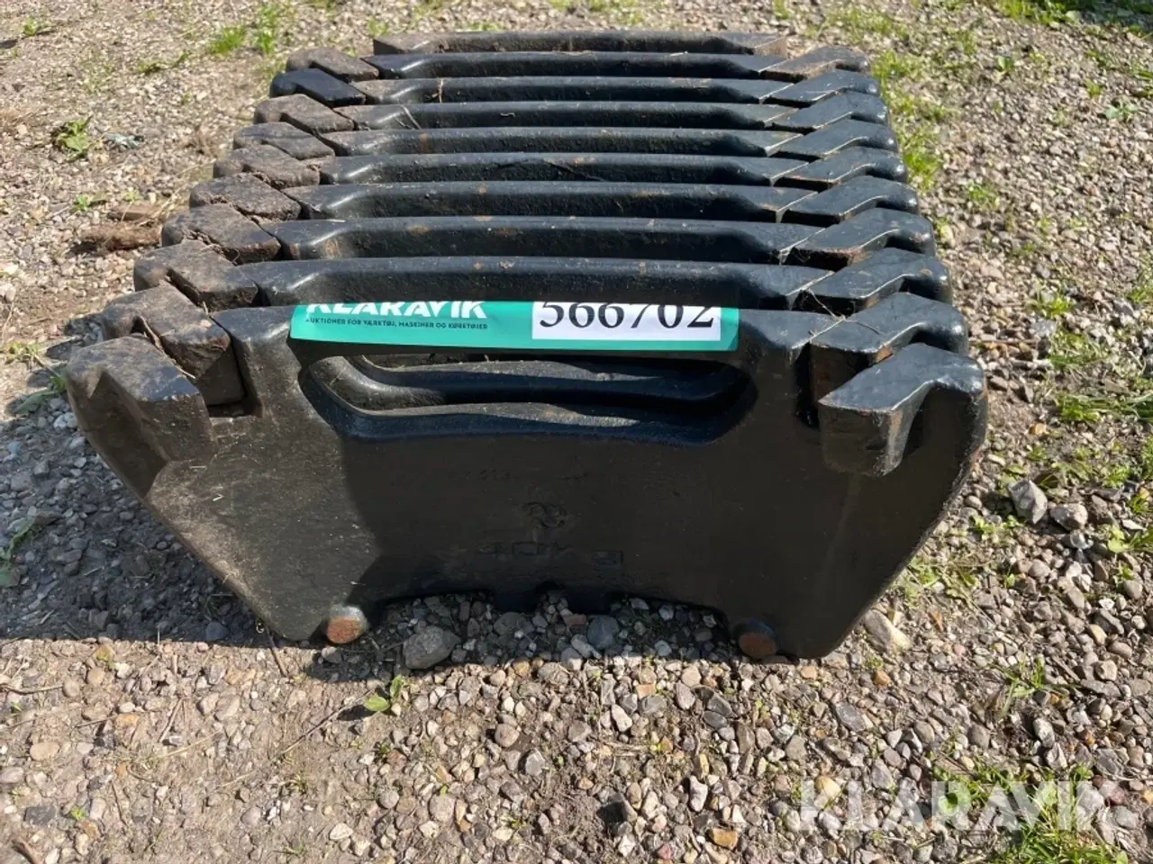 Billede 5 - Frontvægte til Deutz traktor 10 styk á 40kg