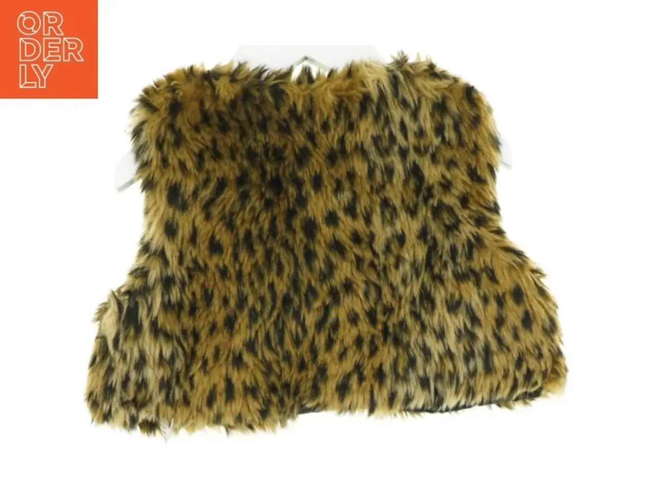 Billede 2 - Vest i imiteret leopard pels (str. 86 cm)