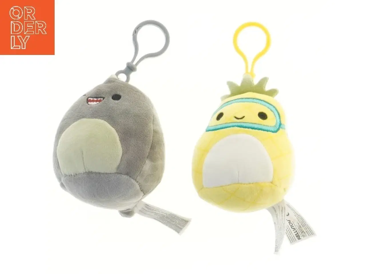 Billede 1 - Plys nøgleringe med figurdesign fra Squishmallows (str. 10x9 cm)