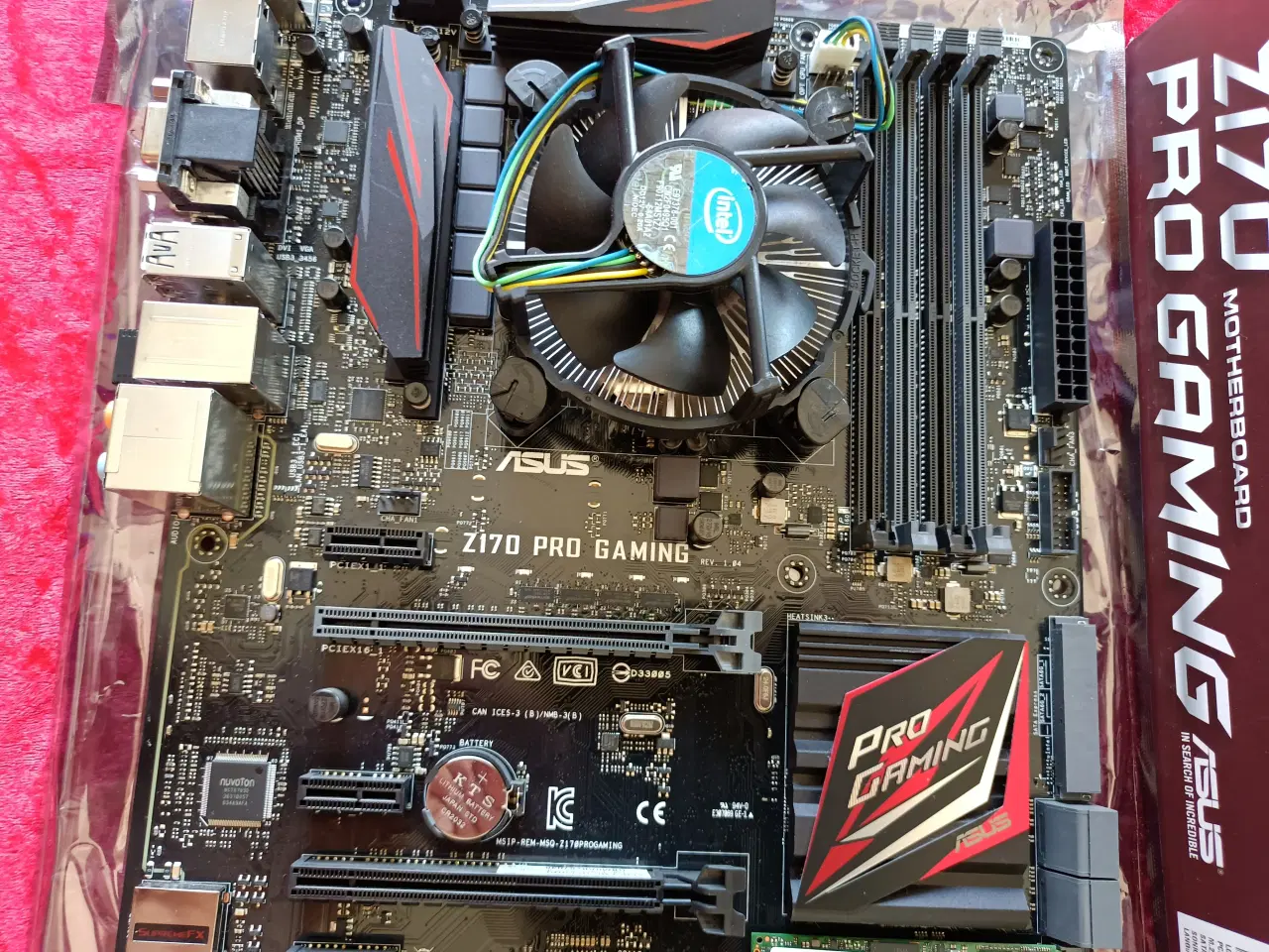 Billede 5 - Asus Z170 Mainboars med cpu - nvme 256gb