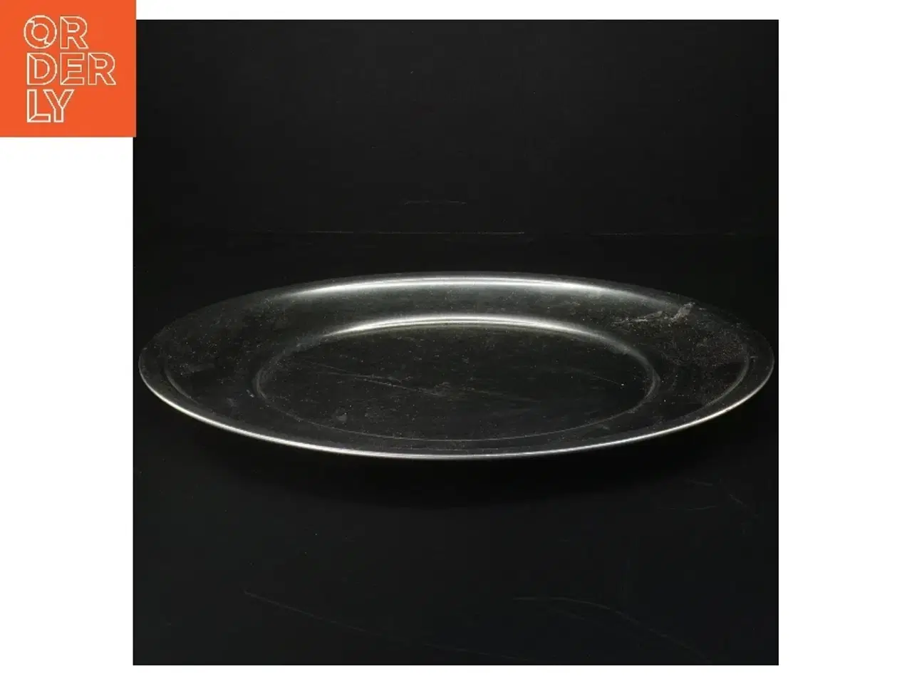 Billede 2 - Stort metalfad (str. Ø. 32 cm)