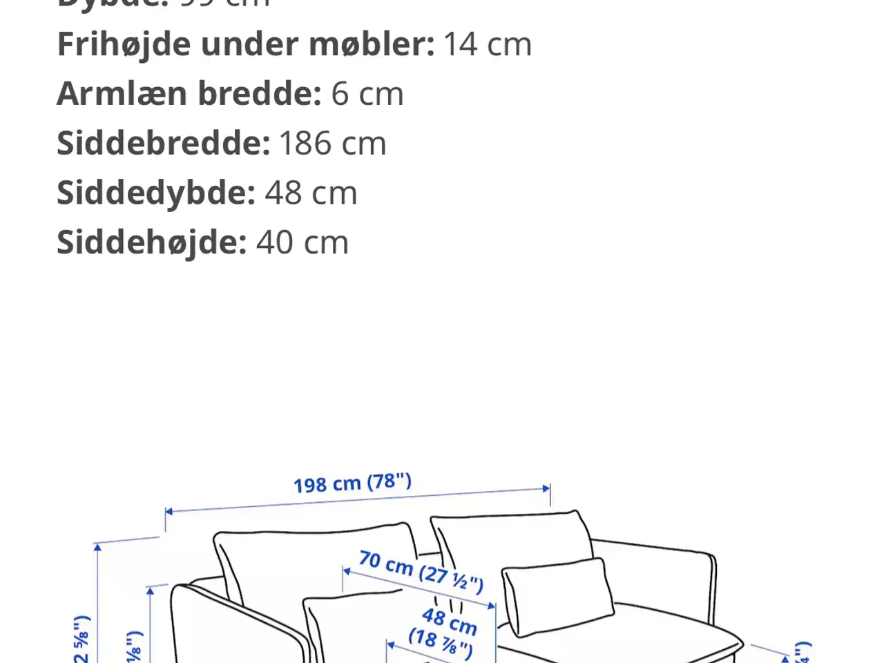 Billede 5 - Söderhamn sofa fra Ikea med taburet