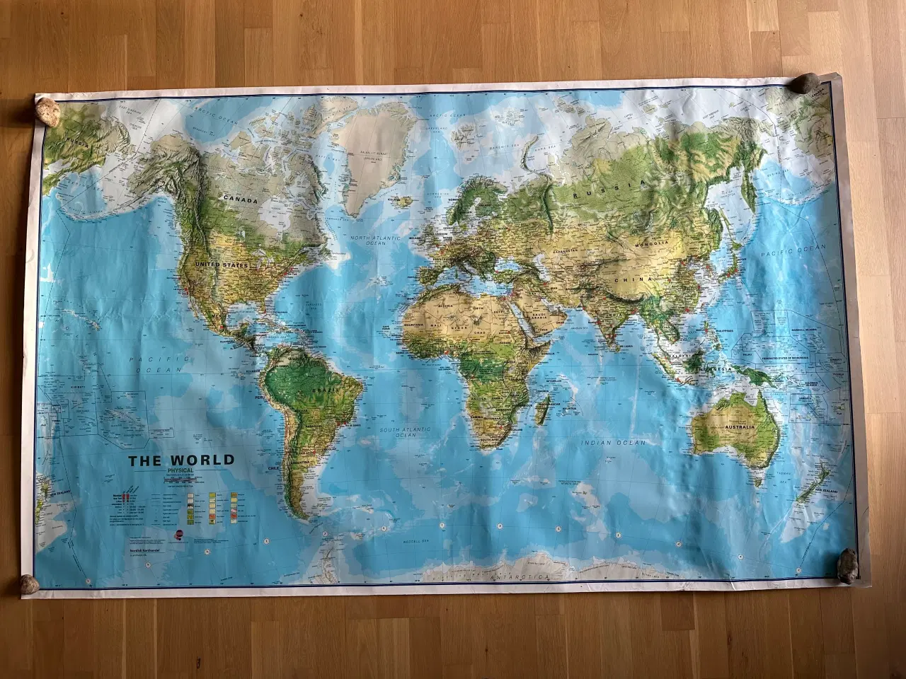 Billede 1 - Stort verdenskort