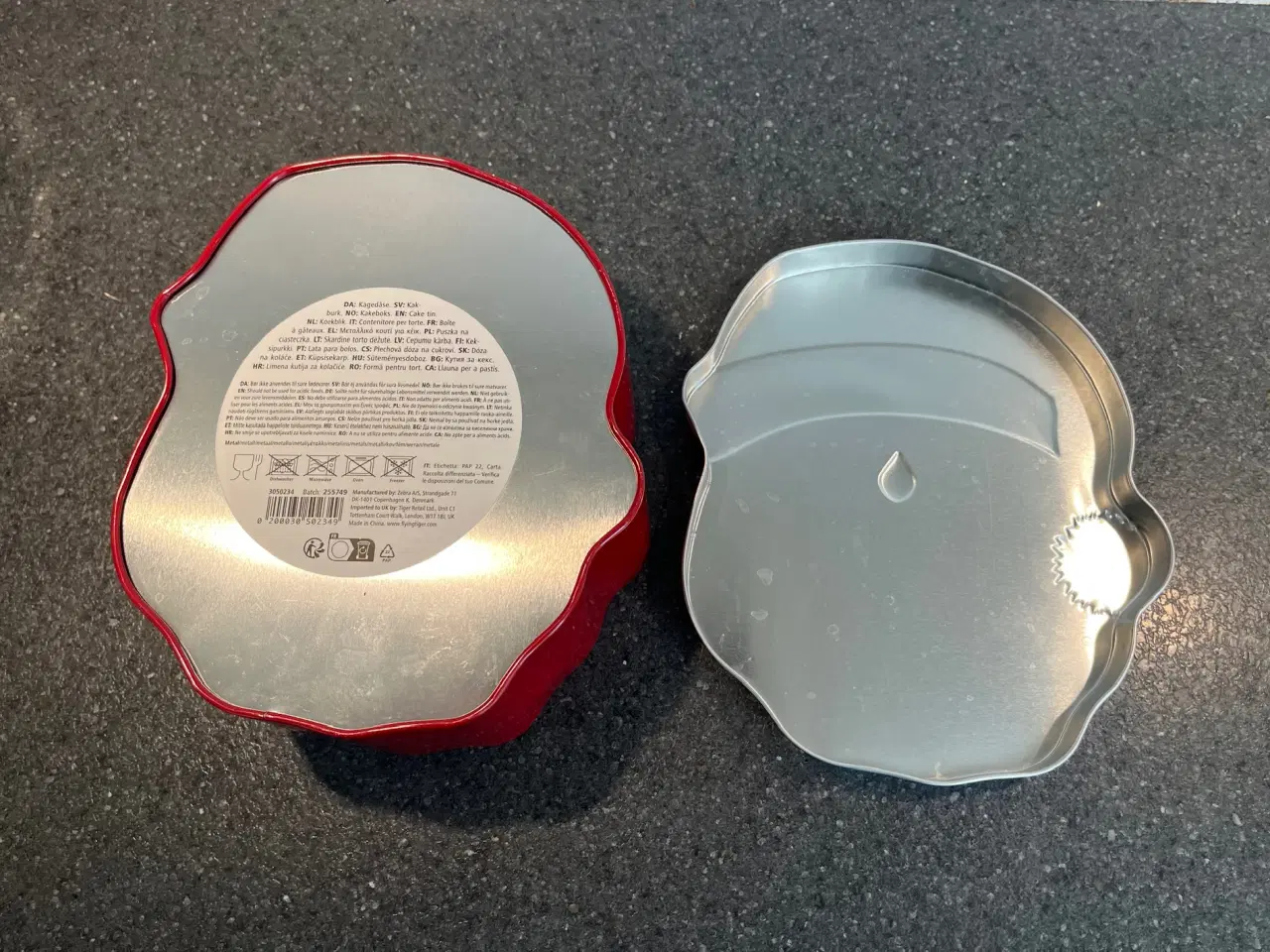 Billede 2 - Charmerende sæt med 5 julekagedåser