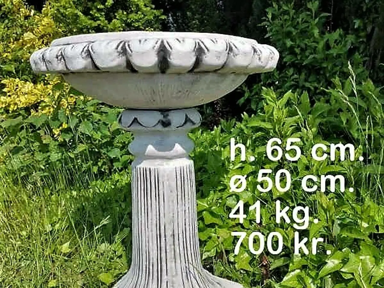 Billede 14 - FUGLEBAD - MANGE modeller - frostsikker beton