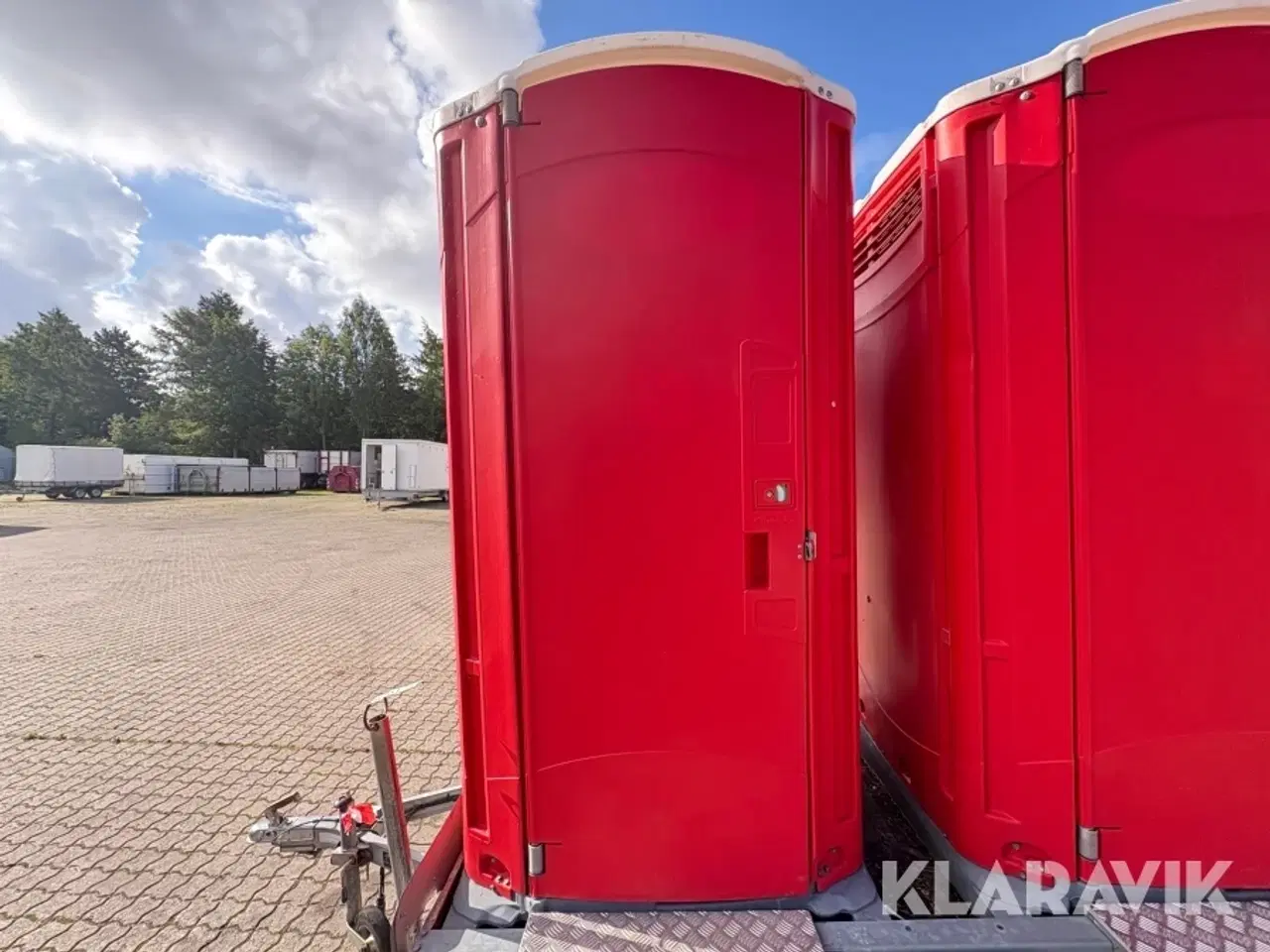 Billede 10 - Dobbelt toilet trailer Stema F 7515