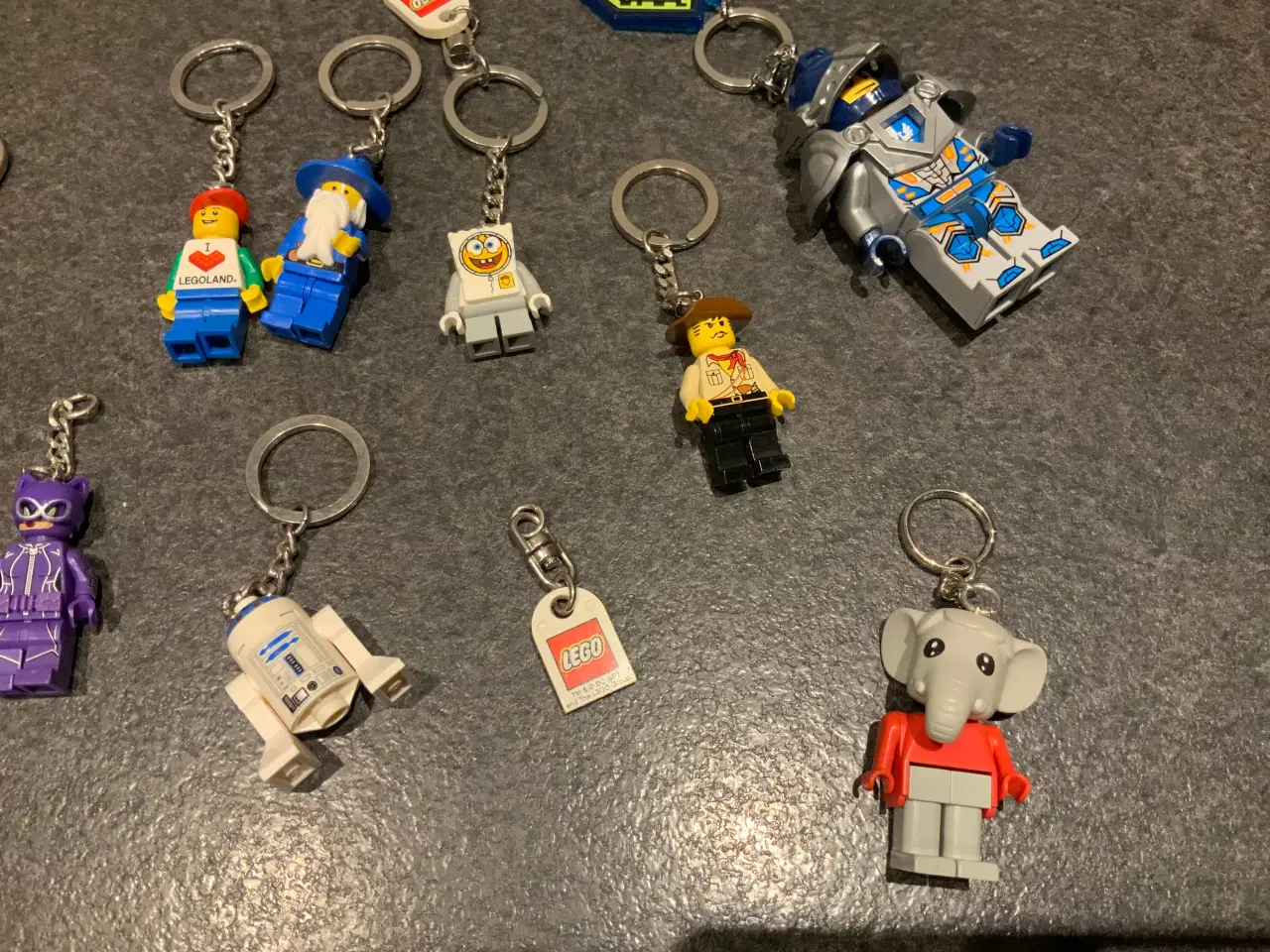 Billede 4 - Lego nøgleringe