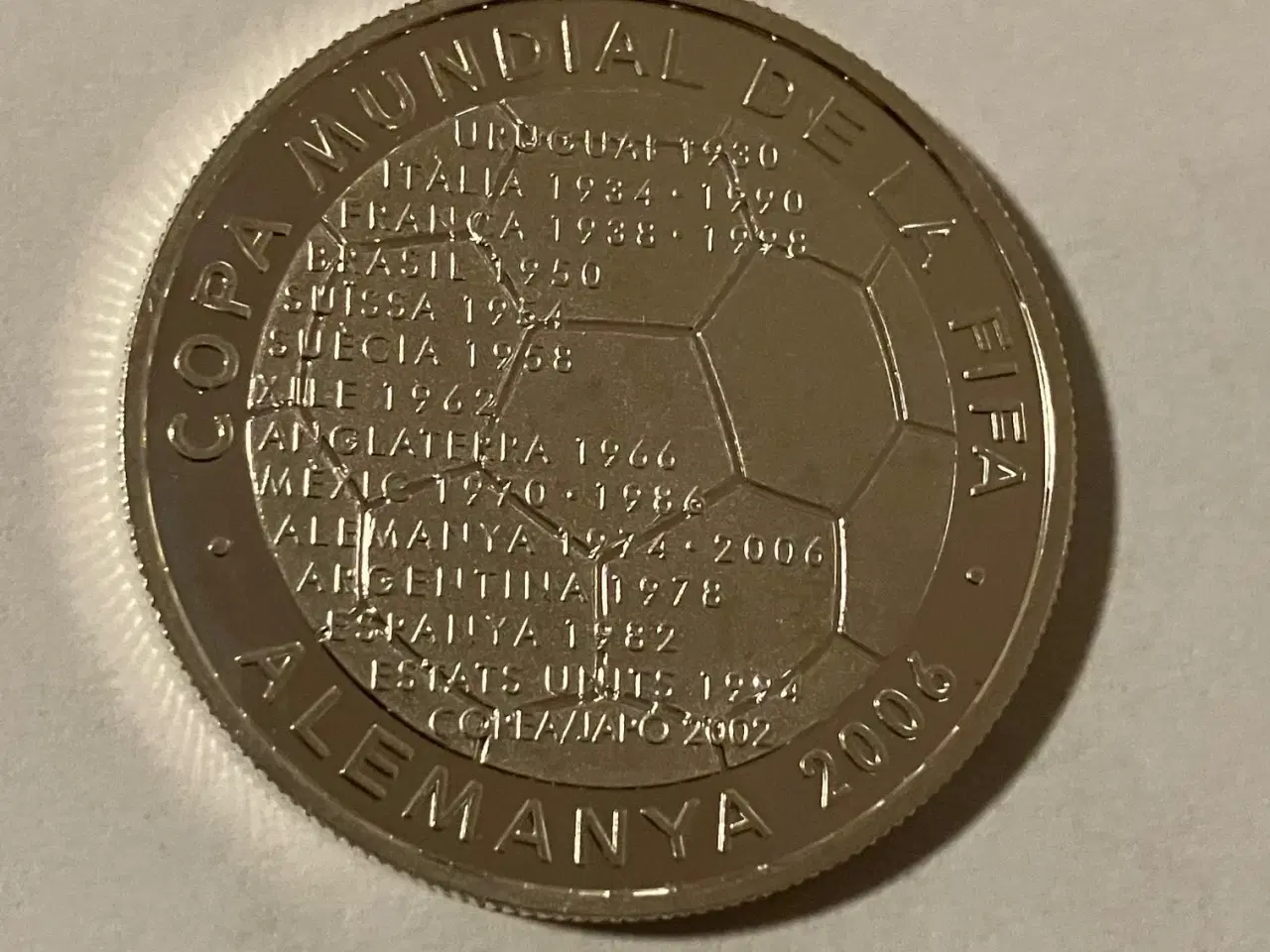 Billede 2 - 10 Diners FIFA World Cup 2006 - 31,47 gram .925 Silver