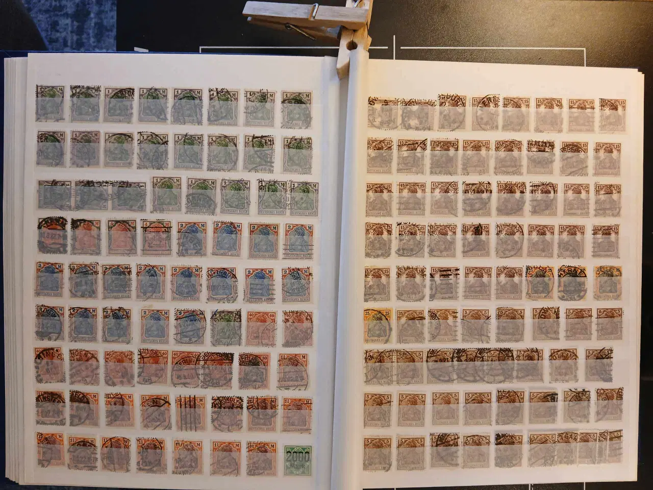 Billede 8 - Tyskland (89) Deutsches Reich 60 siders indstiksbo