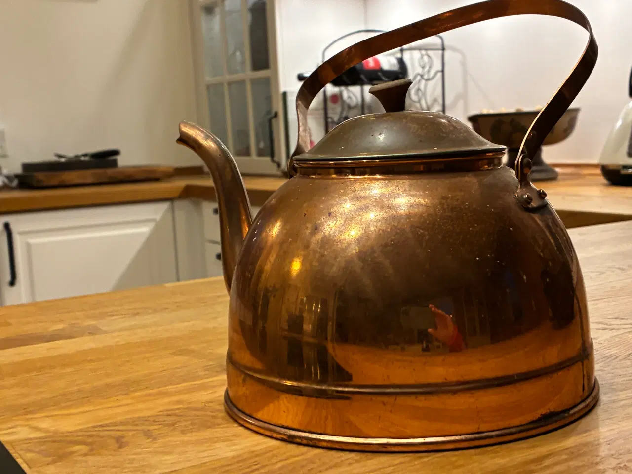 Billede 1 - Antik Kobber Kedel