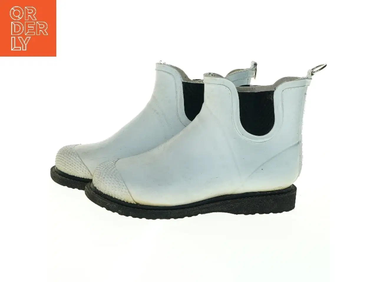 Billede 4 - Hvide gummistøvler fra Ilse Jacobsen (str. 37)