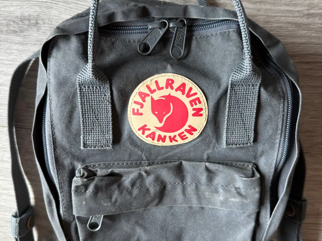 Billede 6 - Fin Army grøn Fjallraven mini rygsæk