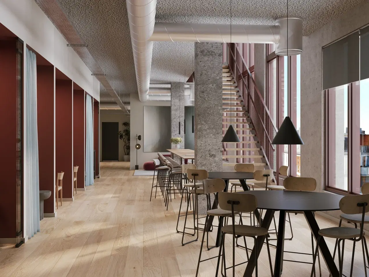 Billede 4 - 805 m² nyopført kontor med indbydende fællesfaciliteter og nem tilgængelighed for dine medarbejdere