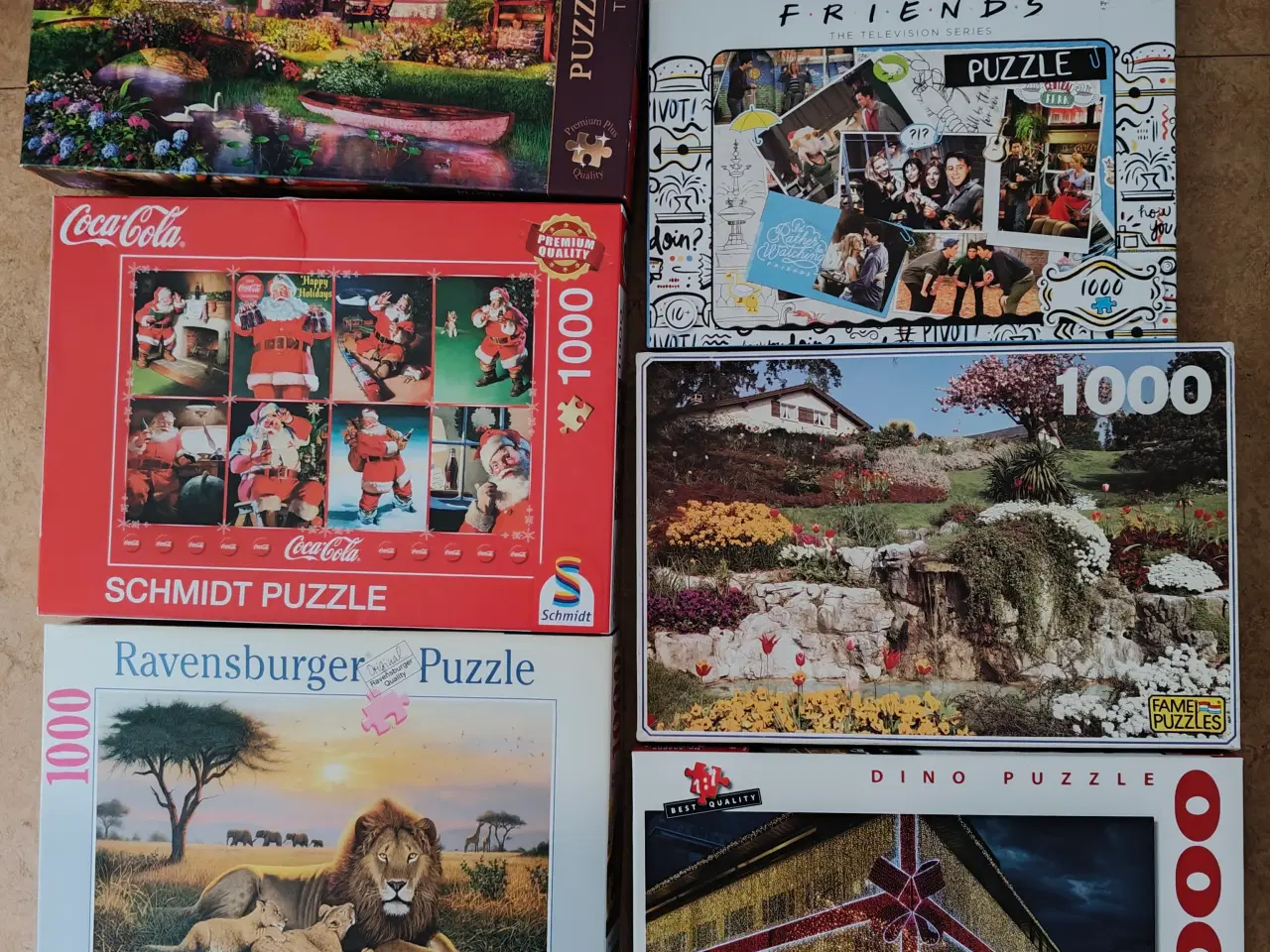 Billede 1 - Puslespil sælges samlet.