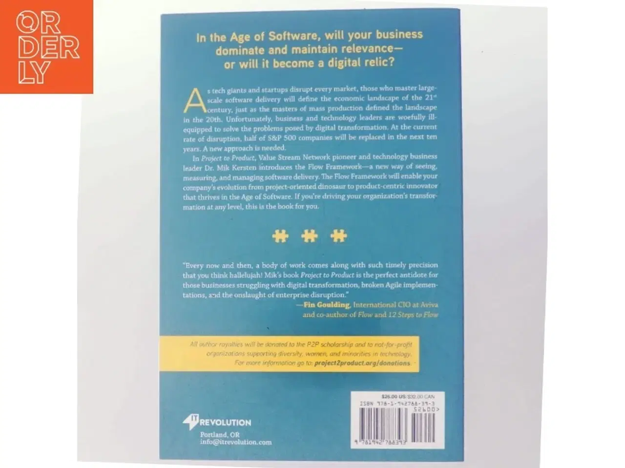 Billede 3 - Project to Product af Mik Kersten (Bog)