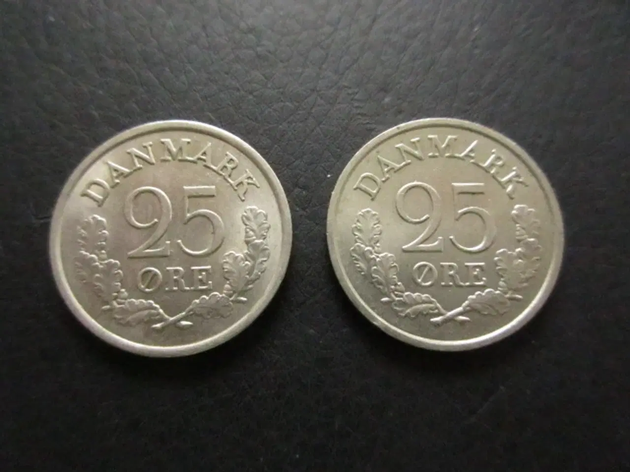 Billede 2 - 25 øre 1960 + 1967 møntskær