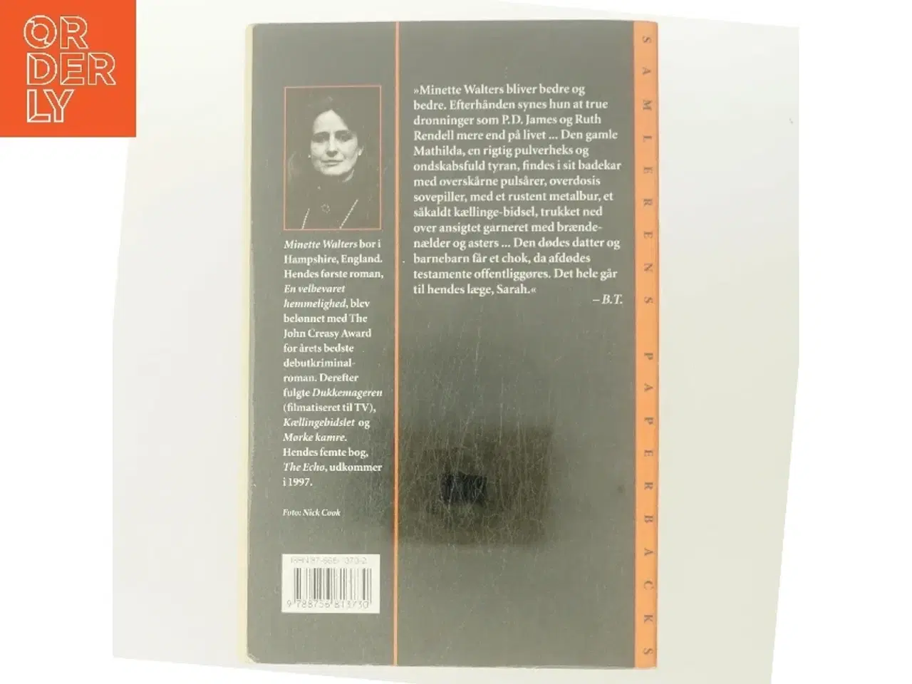 Billede 3 - Kællingebidslet : kriminalroman af Minette Walters (Bog)